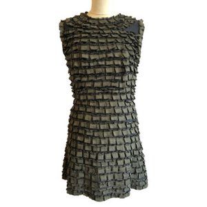 Sandro women's sleeveless olive green mini dress size 2/Small